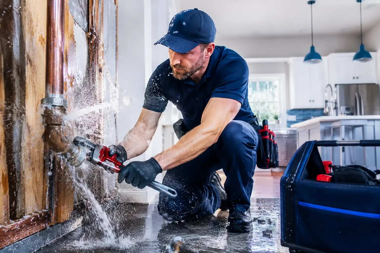 Local emergency pipe repair professionals in Garrettsville, OH